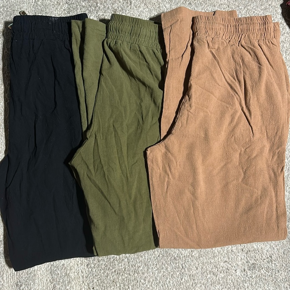 Skirts, pants, jeans